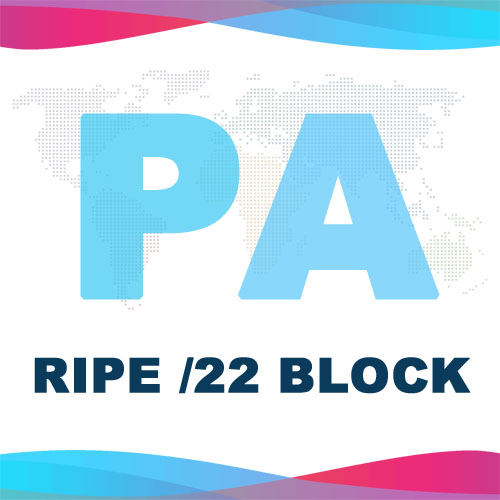 Купить блок IP /22 PA RIPE