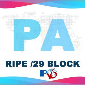 Купить блок IPv6 /29 PA RIPE
